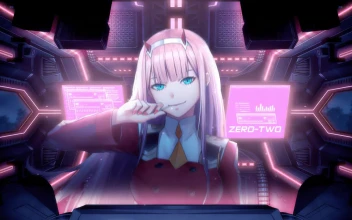 Zero Two In Mech Darling In The Franxx HD For PC