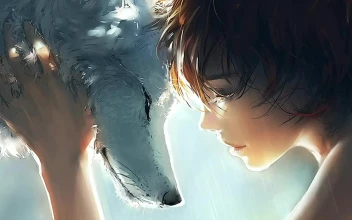 Connection Wolf And Human HD For PC