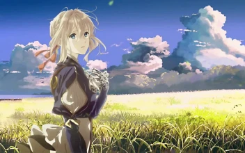 Violet In The Field Violet Evergarden HD For PC
