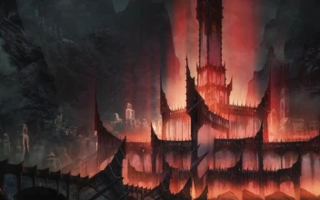 Minas Morgul Fortress Middle Earth Shadow Of War HD For PC
