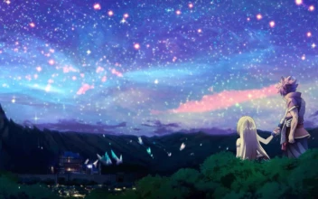 Natsu And Lucy Starry Night Sky Fairy Tail HD For PC