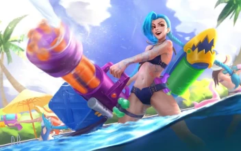 Pool Party Jinx With Caitlyn And Miss Fortune League Of Legends HD For PC