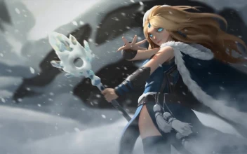 Crystal Maiden Dota 2 HD For PC