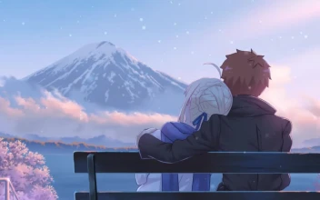 Shirou And Saber Sitting Together Fate Stay Night HD For PC
