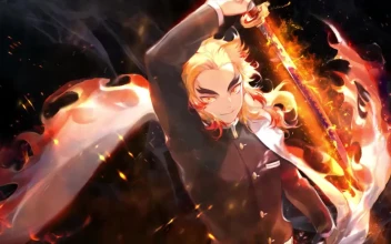 Kyoujurou Rengoku Flame Pillar Kimetsu No Yaiba HD For PC