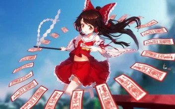 Hakurei Reimu Touhou Project HD For PC
