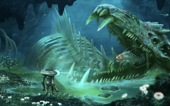 Monster Bones Under The Sea Subnautica HD For PC