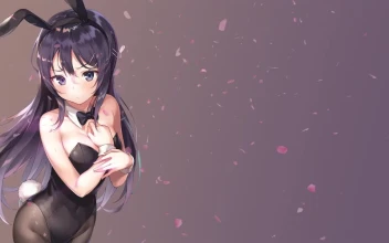Mai Sakurajima In Her Bunny Suit Rascal Does Not Dream Of Bunny Girl Senpai HD For PC