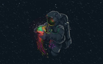 Astronaut In Space 1 HD For PC