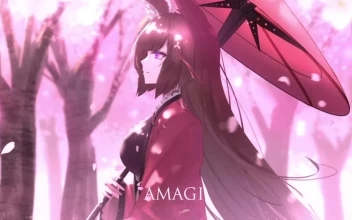 Amagi Cherry Blossom Azur Lane HD For PC