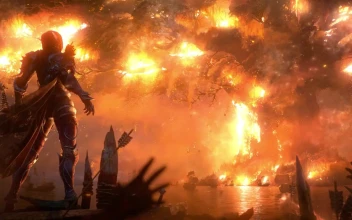Sylvanas Burning Teldrassil World Of Warcraft Battle For Azeroth HD For PC