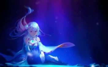 Emilia And Subaru Under The Water Re Zero HD For PC
