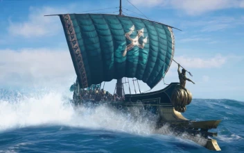 Boat On The Sea Assassins Creed Odyssey HD For PC