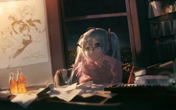 Miku Starry Night HD For PC