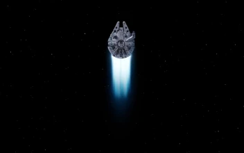 Millennium Falcon Space Star Wars HD For PC