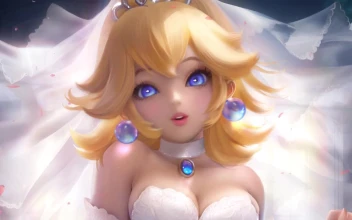 Anime Girl In Wedding Dress HD For PC