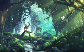 Kodama Forest Spirit Princess Mononoke HD For PC