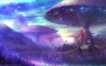 Giant Mushroom Village HD For PC