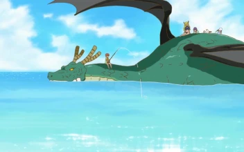 Fishing On The Back Of A Dragon Miss Kobayashis Dragon Maid HD For PC