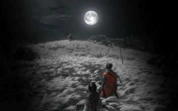 A Battle Under The Moonlight Sekiro Shadows Die Twice HD For PC