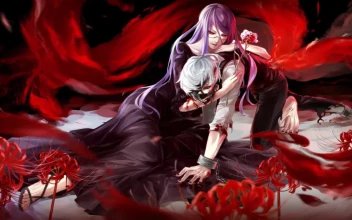 Rize Kamishiro And Kaneki Ken Tokyo Ghoul HD For PC