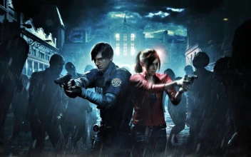 Leon And Claire Resident Evil 2 HD For PC
