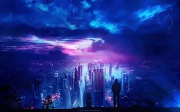 Storm In Cyberpunk City HD For PC