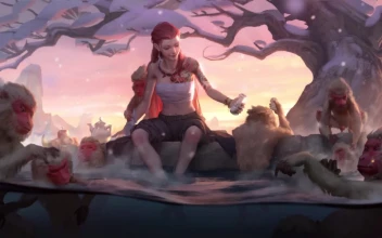Fantasy Girl And Monkeys HD For PC