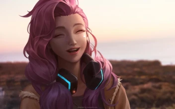 Seraphine Smiling League Of Legends HD For PC
