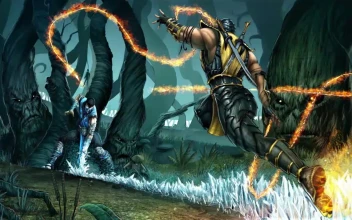 Scorpion And Sub Zero Fight Mortal Kombat HD For PC