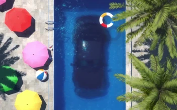 Car In Swimming Pool HD For PC