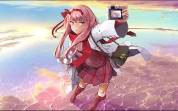 Zero Two Selfie Darling In The Franxx HD For PC