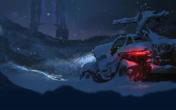 Warthog In Snow Halo The Master Chief Collection HD For PC
