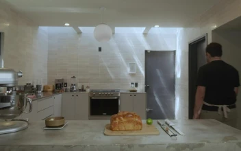 Stock Video A Cook Taking Out A Bag From A Warehouse for PC