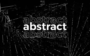 Stock Video Abstract Glitch Title for PC