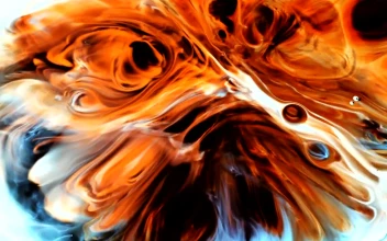 Stock Video Abstract Texture Of Moving Ink And Paint for PC