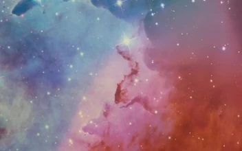 Stock Video Abstract Video Of Space Covered By A Nebula And Stars for PC