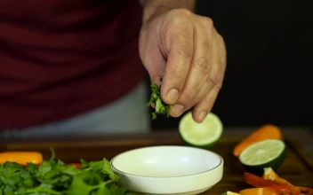 Stock Video Adding Herbs To A Bowl for PC