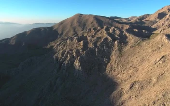 Stock Video Aerial Landscape Of Rocky Mountains for PC