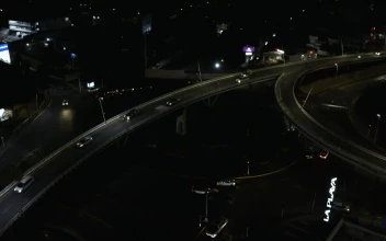 Stock Video Aerial View Of A Bridge With Double Road for PC