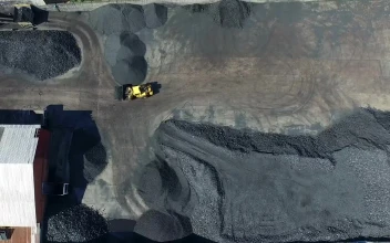 Stock Video Aerial View Of Coal Factory for PC