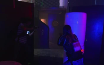 Stock Video Battlefield Of A Laser Tag Tournament For PC