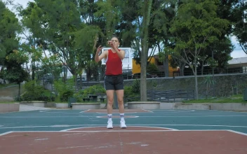 Stock Video Basketball Player Shot At Goal For PC