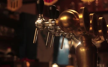 Stock Video Bartender Cleaning A Glass For PC
