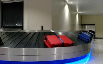 Stock Video Baggage Claim Inside A Modern Airport For PC