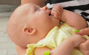 Stock Video Baby Looking Around Outside For PC