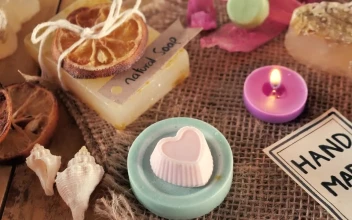 Stock Video Arrangement Of Natural Soaps And Candles For PC