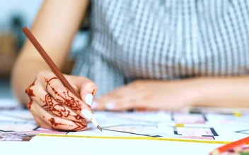 Stock Video Architect Working On A Blueprint With A Color Pencil For PC