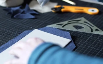 Stock Video Applying Glue To Handcraft In The Workshop For PC