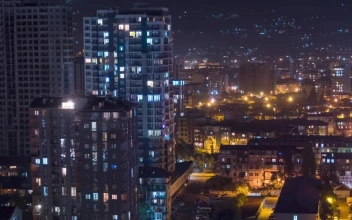 Stock Video Apartment Building With The Lights On And Off For PC
